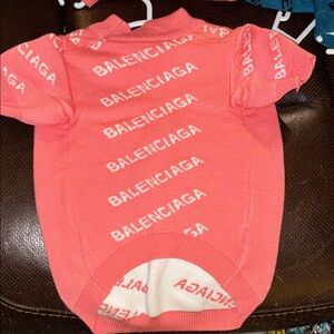 Pet high fashion Coral Sweater